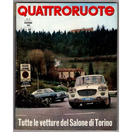 QUATTRORUOTE-n 120, dicembre-1965