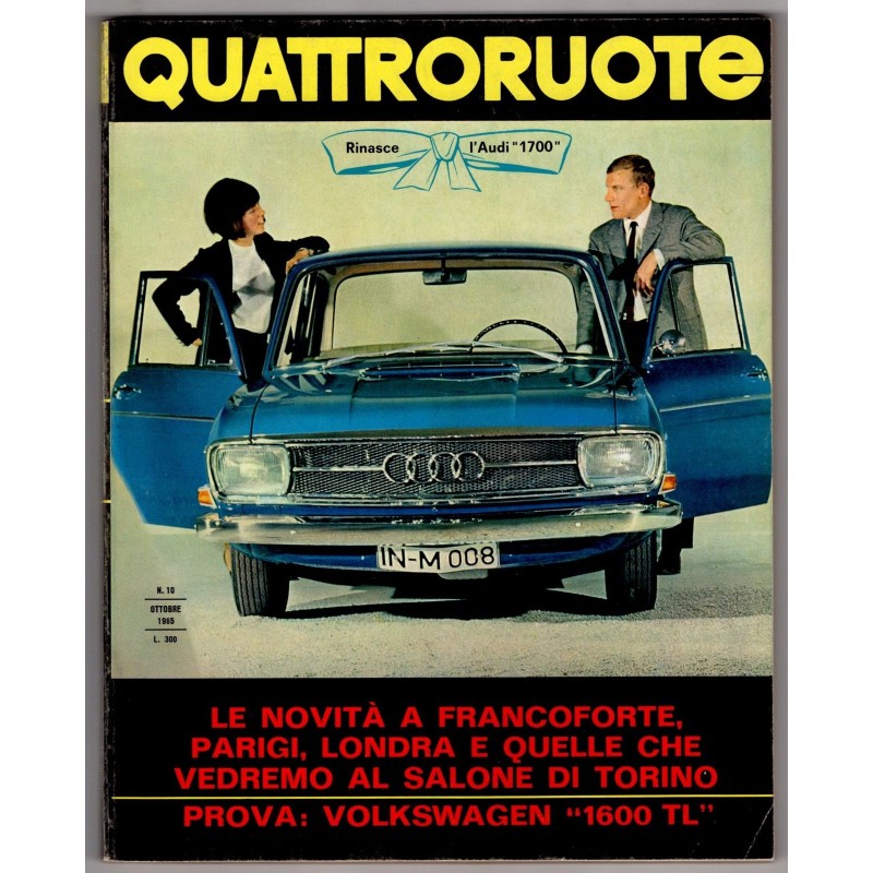 QUATTRORUOTE-n 118, ottobre-1965