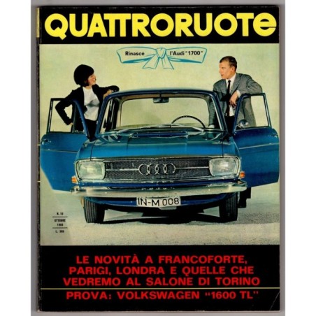 QUATTRORUOTE-n 118, ottobre-1965