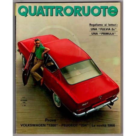 QUATTRORUOTE-n 117, settembre-1965