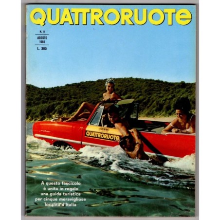QUATTRORUOTE-n 116, agosto-1965