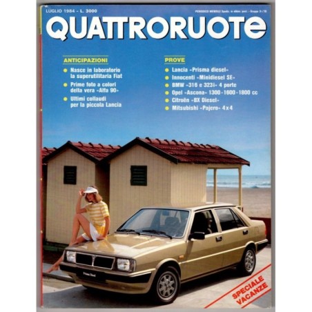 QUATTRORUOTE-n 345, luglio-1984