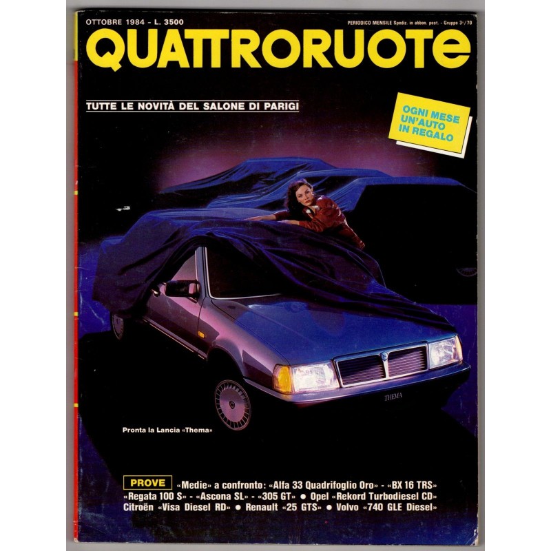 QUATTRORUOTE-n 348, ottobre-1984