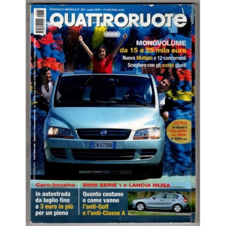 QUATTRORUOTE-n 585, luglio-2004