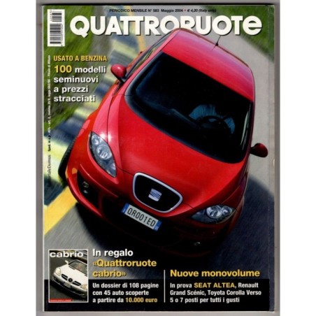 QUATTRORUOTE-n 583, maggio-2004