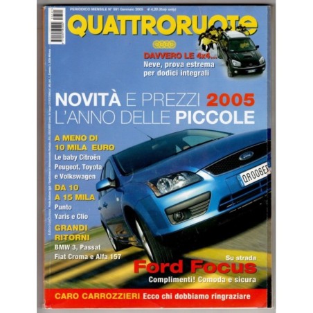 QUATTRORUOTE-n 591, gennaio-2005