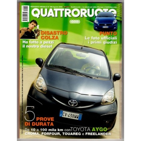 QUATTRORUOTE-n 598, agosto-2005
