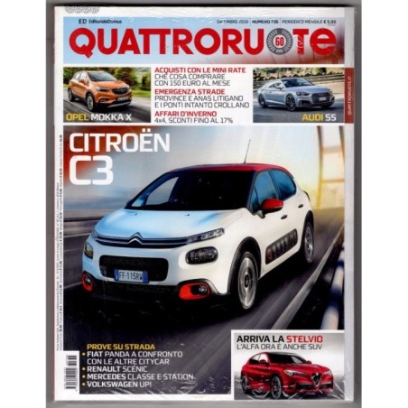 QUATTRORUOTE-n 736, dicembre-2016