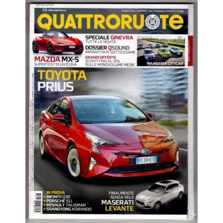 QUATTRORUOTE-n 726, marzo-2016