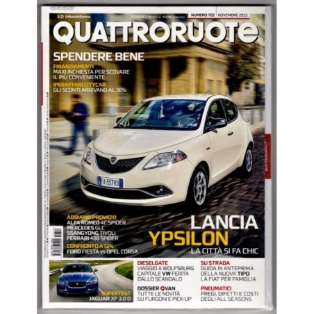 QUATTRORUOTE-n 722, novembre-2015