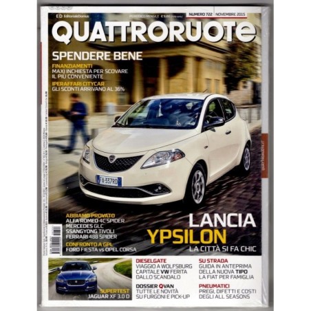 QUATTRORUOTE-n 722, novembre-2015
