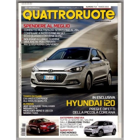 QUATTRORUOTE-n 714, marzo-2015