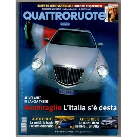 QUATTRORUOTE-n 554, dicembre-2001
