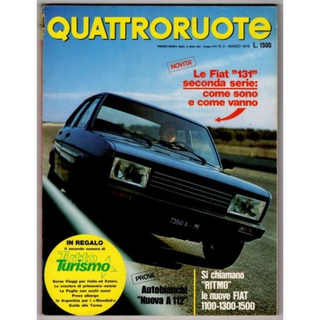QUATTRORUOTE-n 267, marzo-1978