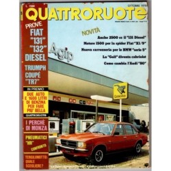 QUATTRORUOTE-n 275, ottobre-1978
