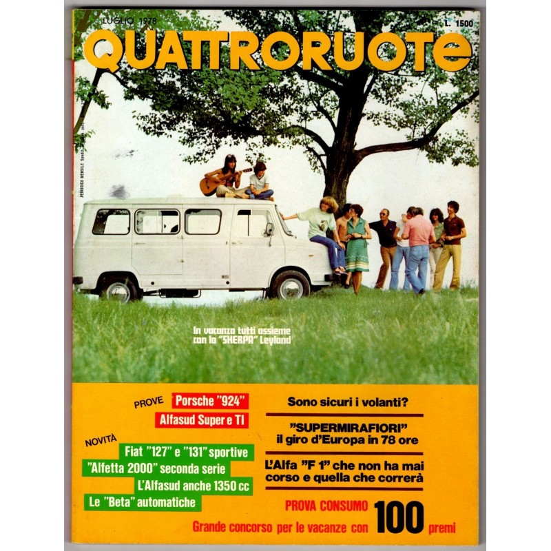 QUATTRORUOTE-n 272, luglio-1978