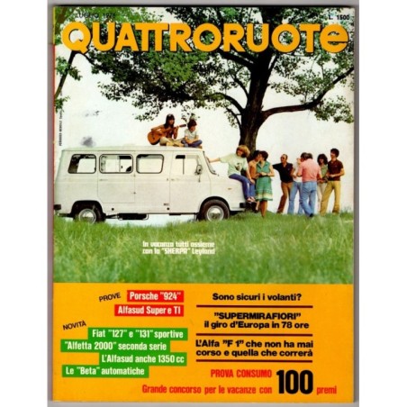 QUATTRORUOTE-n 272, luglio-1978