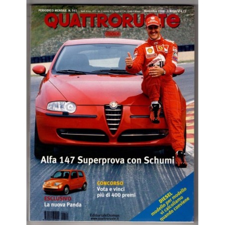 QUATTRORUOTE-n 541, novembre-2000