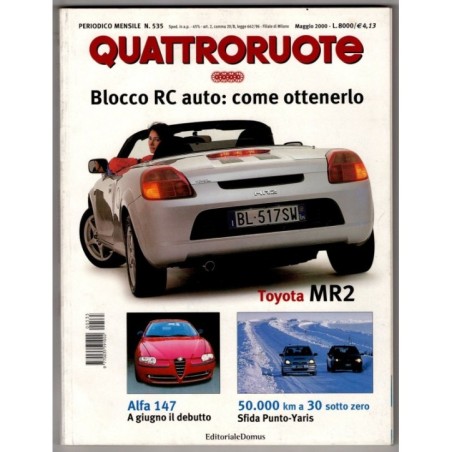 QUATTRORUOTE-n 535, maggio-2000