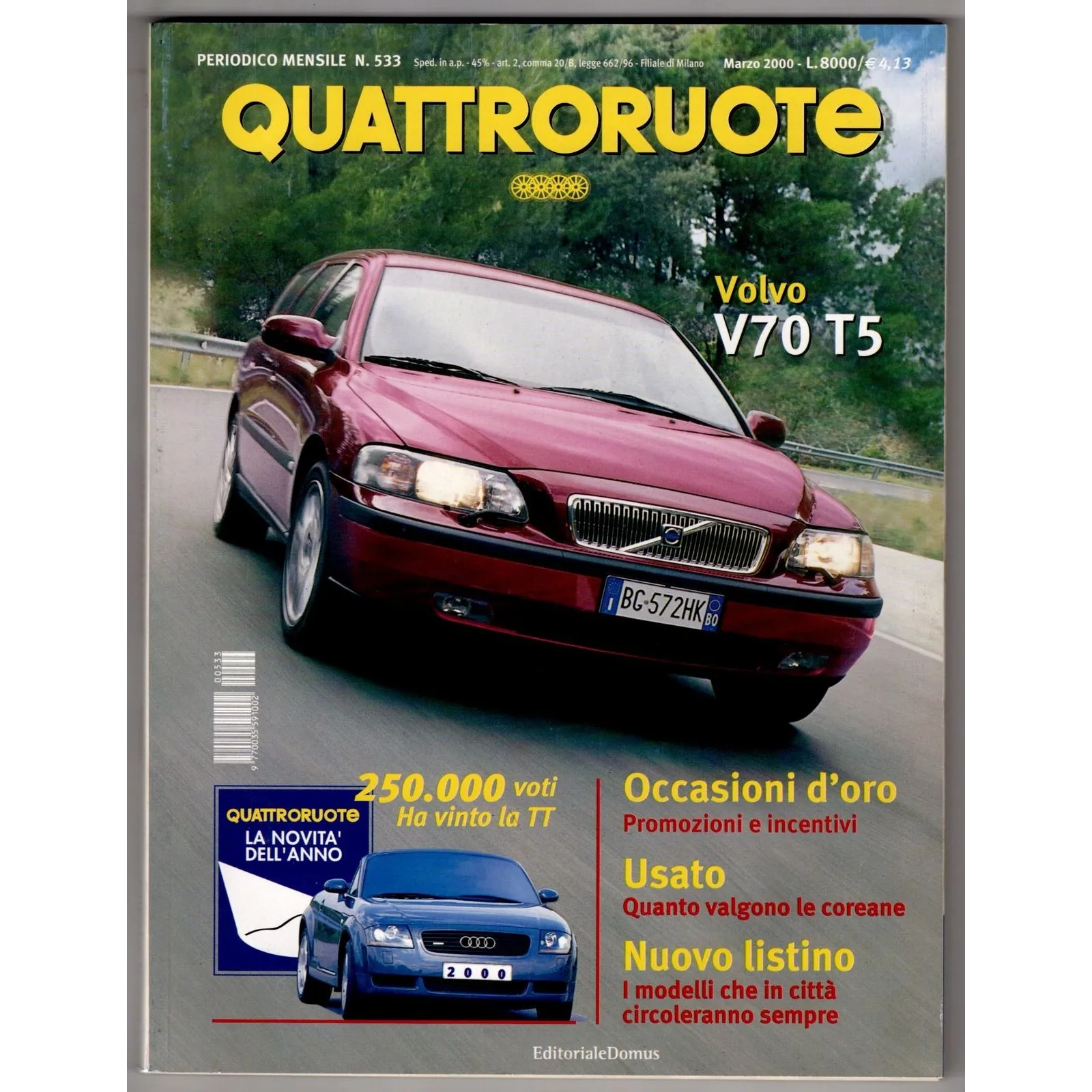 QUATTRORUOTE-n 533, marzo-2000