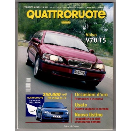 QUATTRORUOTE-n 533, marzo-2000