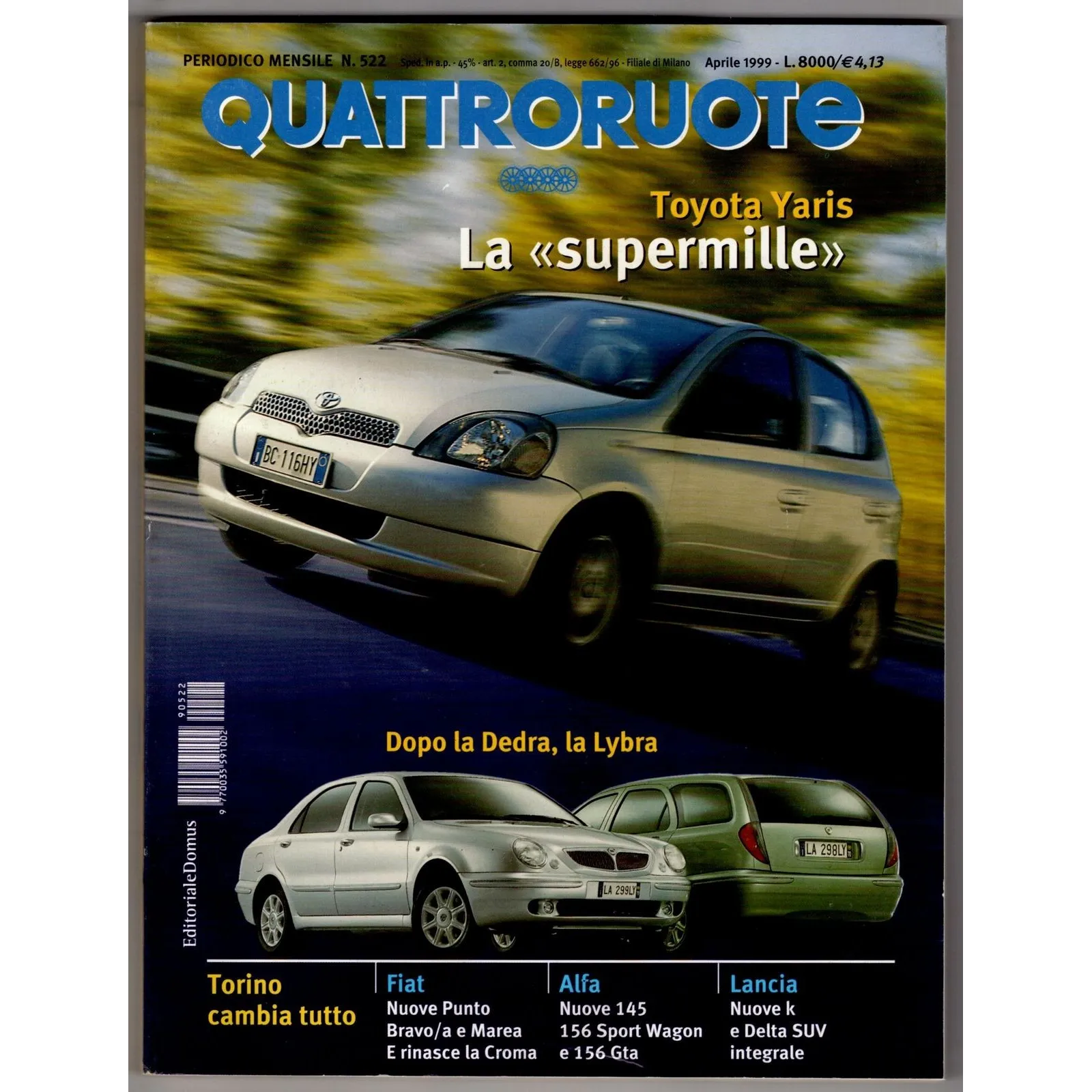 QUATTRORUOTE-n 522, aprile-1999