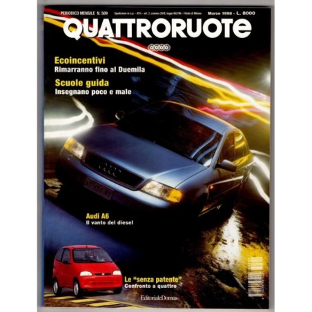 QUATTRORUOTE-n 509, marzo-1998