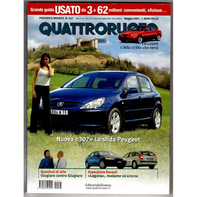 QUATTRORUOTE-n 547, maggio-2001