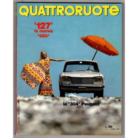 QUATTRORUOTE-n 175, luglio-1970