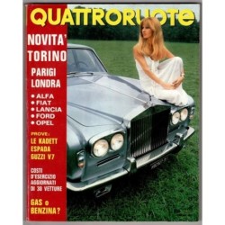 QUATTRORUOTE-n 178, ottobre-1970