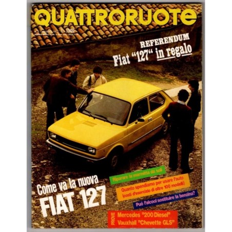 QUATTRORUOTE-n 257, maggio-1977