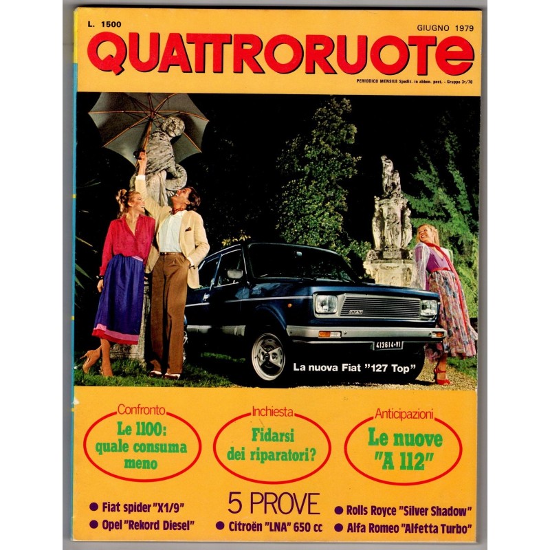 QUATTRORUOTE-n 283, giugno-1979