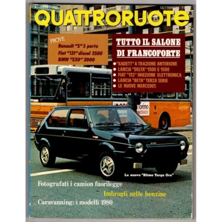 QUATTRORUOTE-n 286, settembre-1979