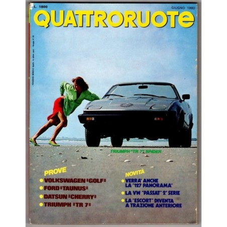 QUATTRORUOTE-n 296, giugno-1980