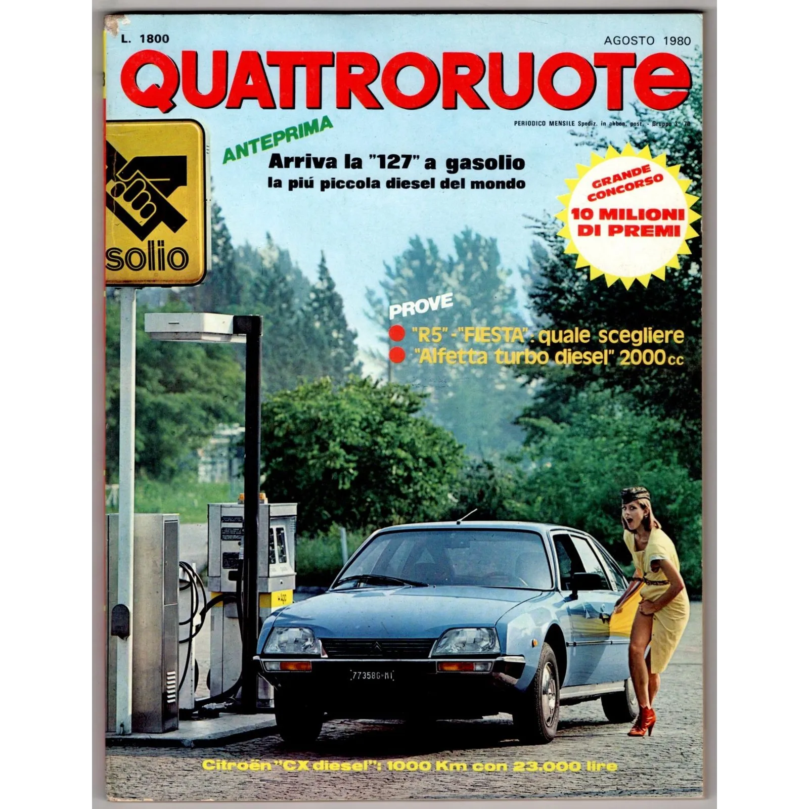 QUATTRORUOTE-n 298, agosto-1980