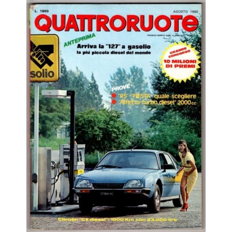 QUATTRORUOTE-n 298, agosto-1980