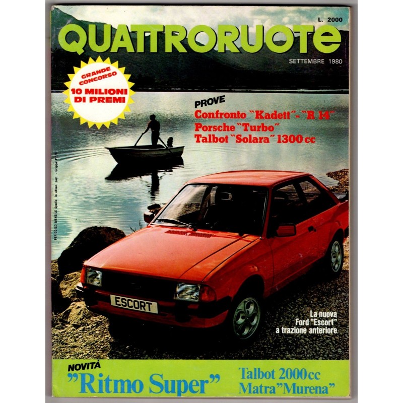 QUATTRORUOTE-n 299, settembre-1980