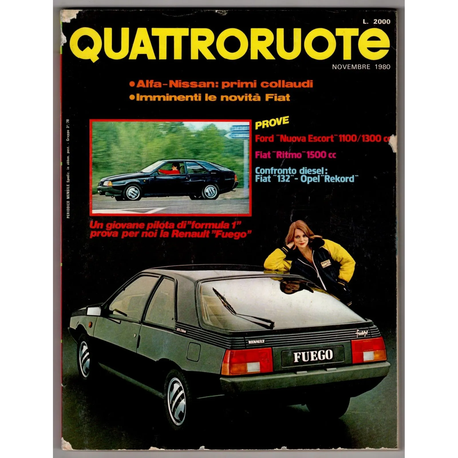 QUATTRORUOTE-n 301, novembre-1980