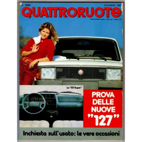 QUATTRORUOTE-n 314, dicembre-1981