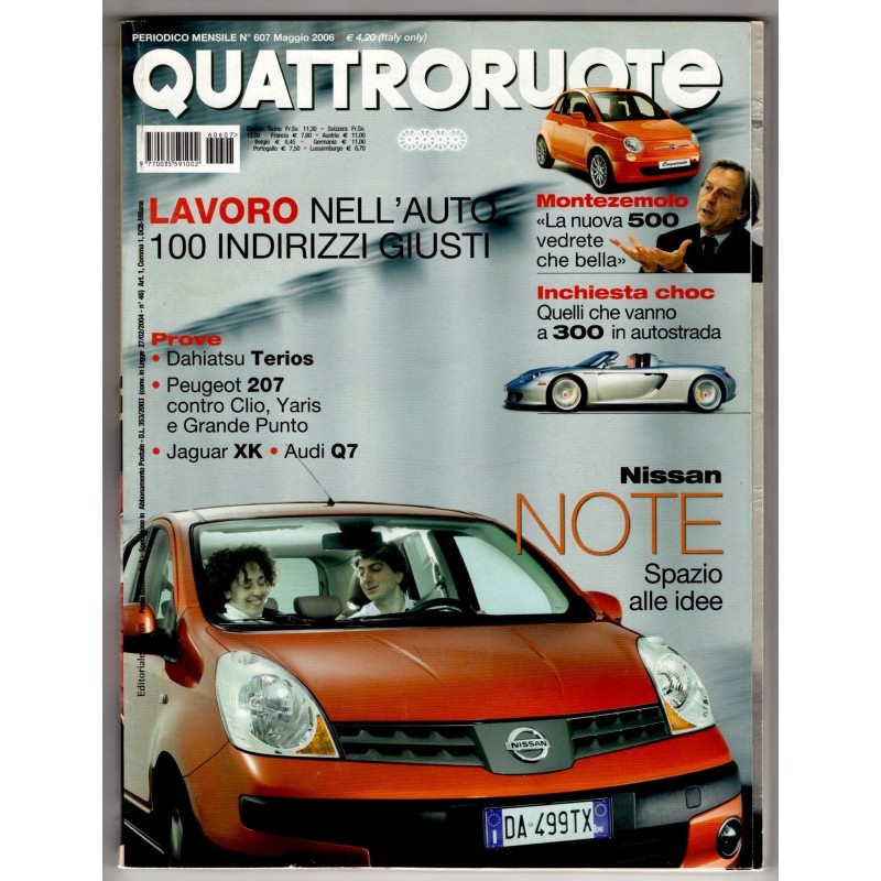 QUATTRORUOTE-n 607, maggio-2006