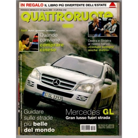 QUATTRORUOTE-n 610, agosto-2006