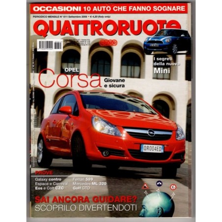 QUATTRORUOTE-n 611, settembre-2006