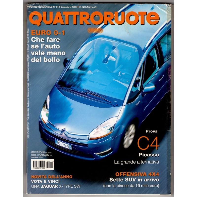 QUATTRORUOTE-n 614, dicembre-2006