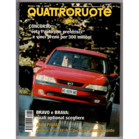 QUATTRORUOTE-n 480, ottobre-1995