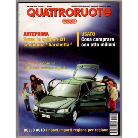 QUATTRORUOTE-n 472, febbraio-1995