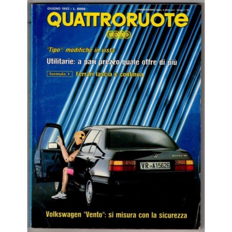 QUATTRORUOTE-n 440, giugno-1992