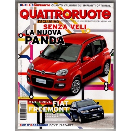 QUATTRORUOTE-n 669, luglio-2011
