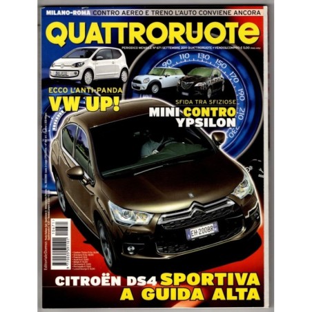 QUATTRORUOTE-n 671, settembre-2011