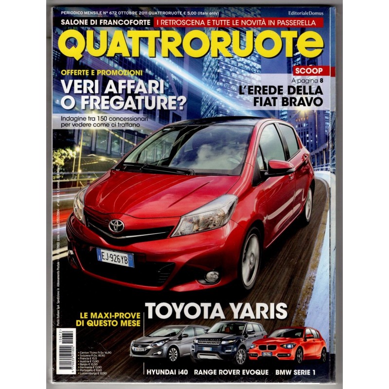 QUATTRORUOTE-n 672, ottobre-2011