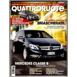 QUATTRORUOTE-n 673, novembre-2011
